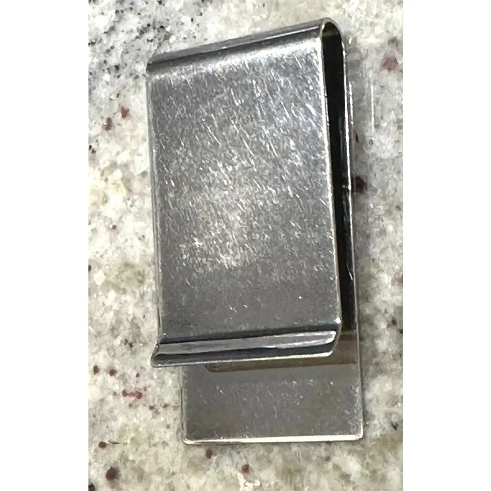 Authentic Gucci Diamantissima 925 Sterling Silver Money Clip Made in Italy